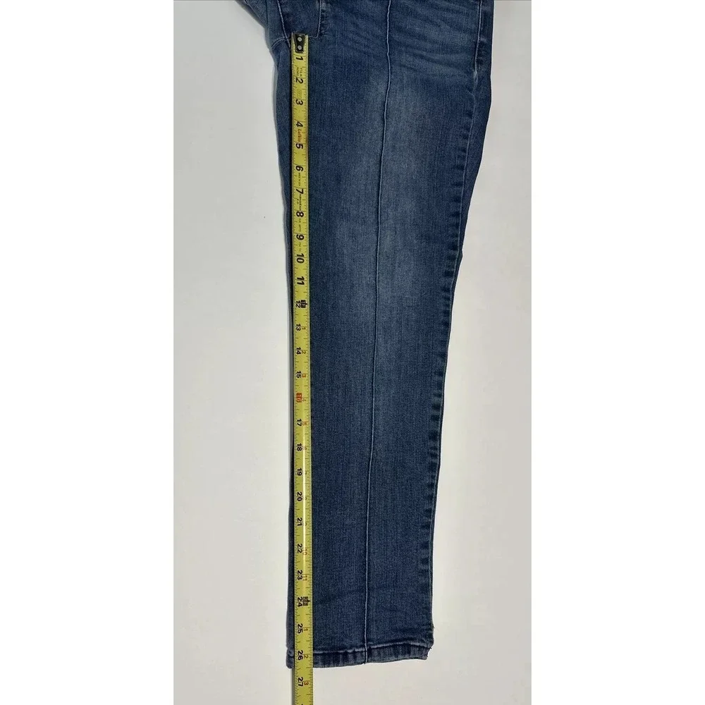 Democracy Ab Technology Size 10 Skinny Jeans Medium Mid Rise Casual - Picture 12 of 14